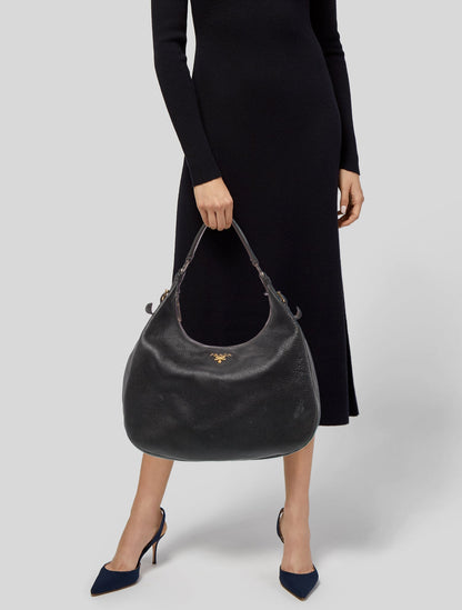 Prada Vitello Daino Leather Moon
