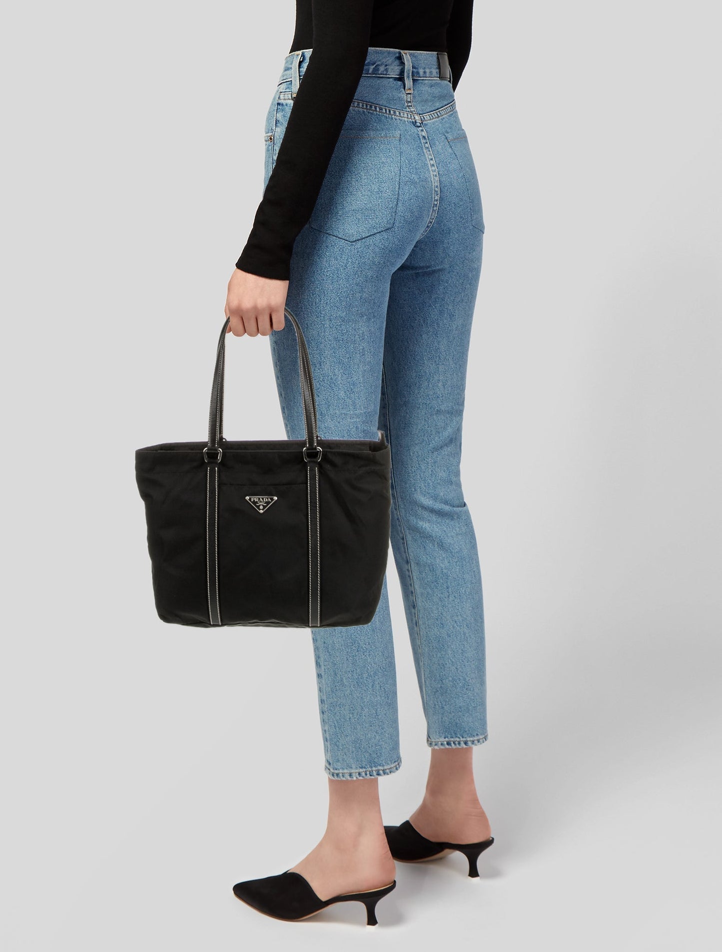 Prada Saffiano Leather Tote Small
