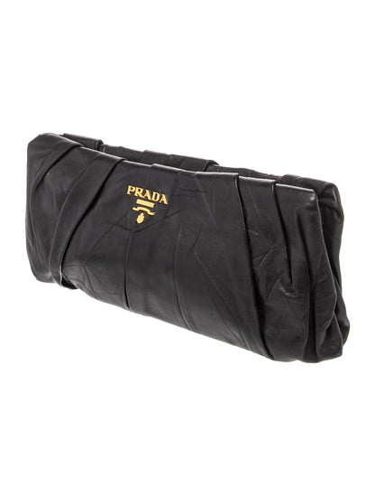 Prada Nappa Leather Clutch