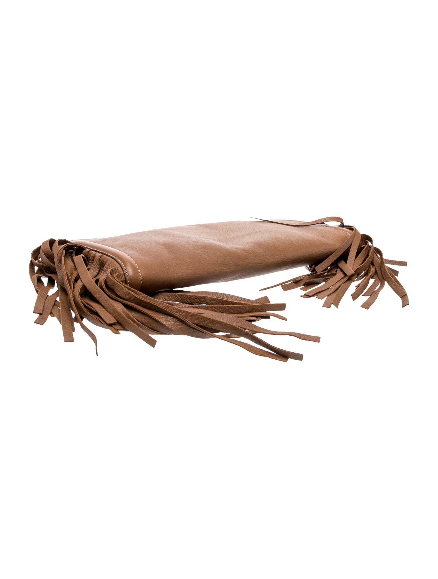 Prada Cervo Leather Clutch