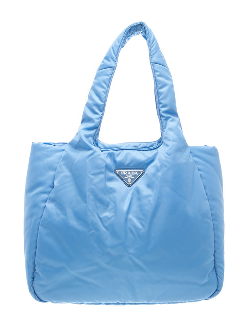 Prada Nylon Padded Re-Nylon Tote Large