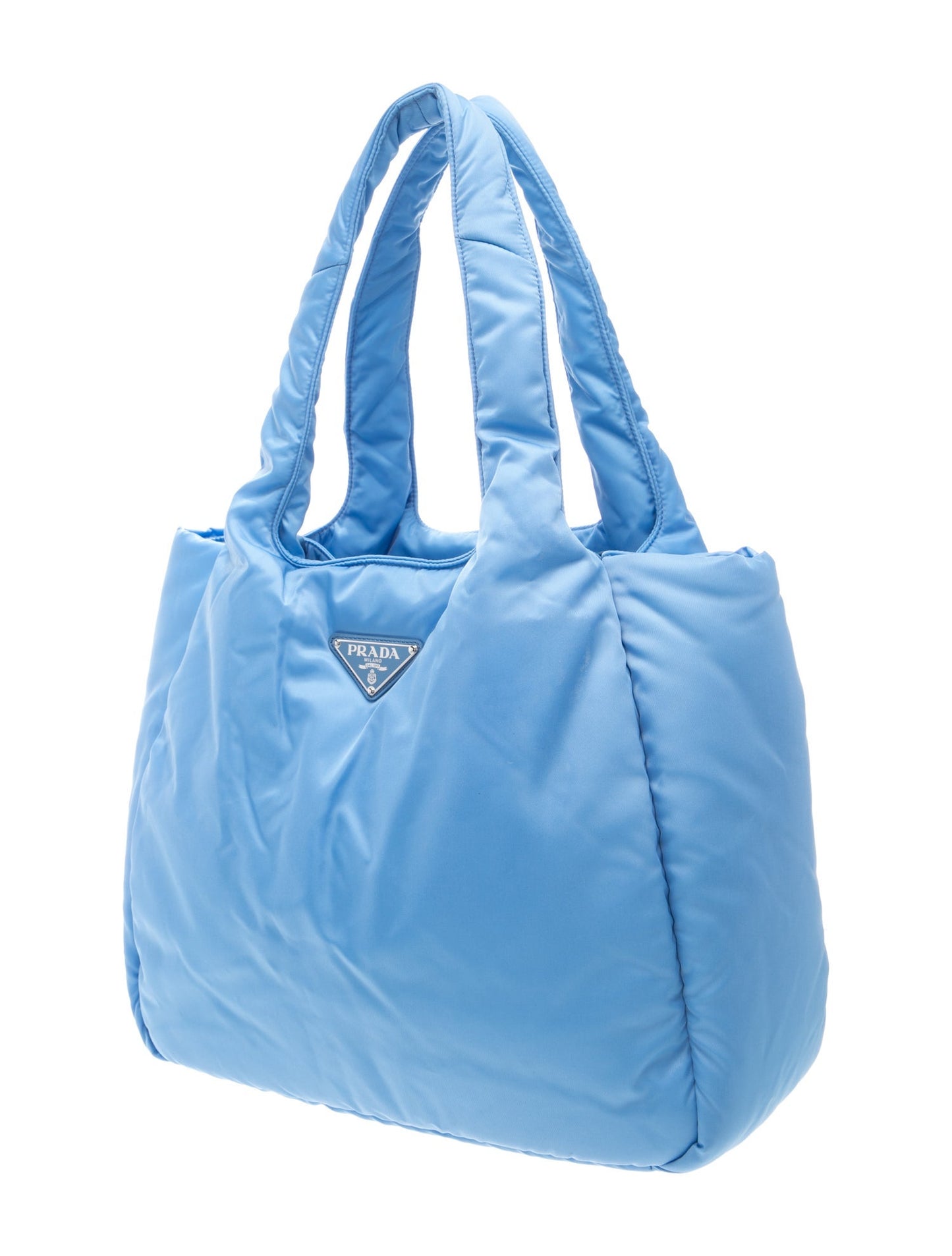 Prada Nylon Padded Re-Nylon Tote Large