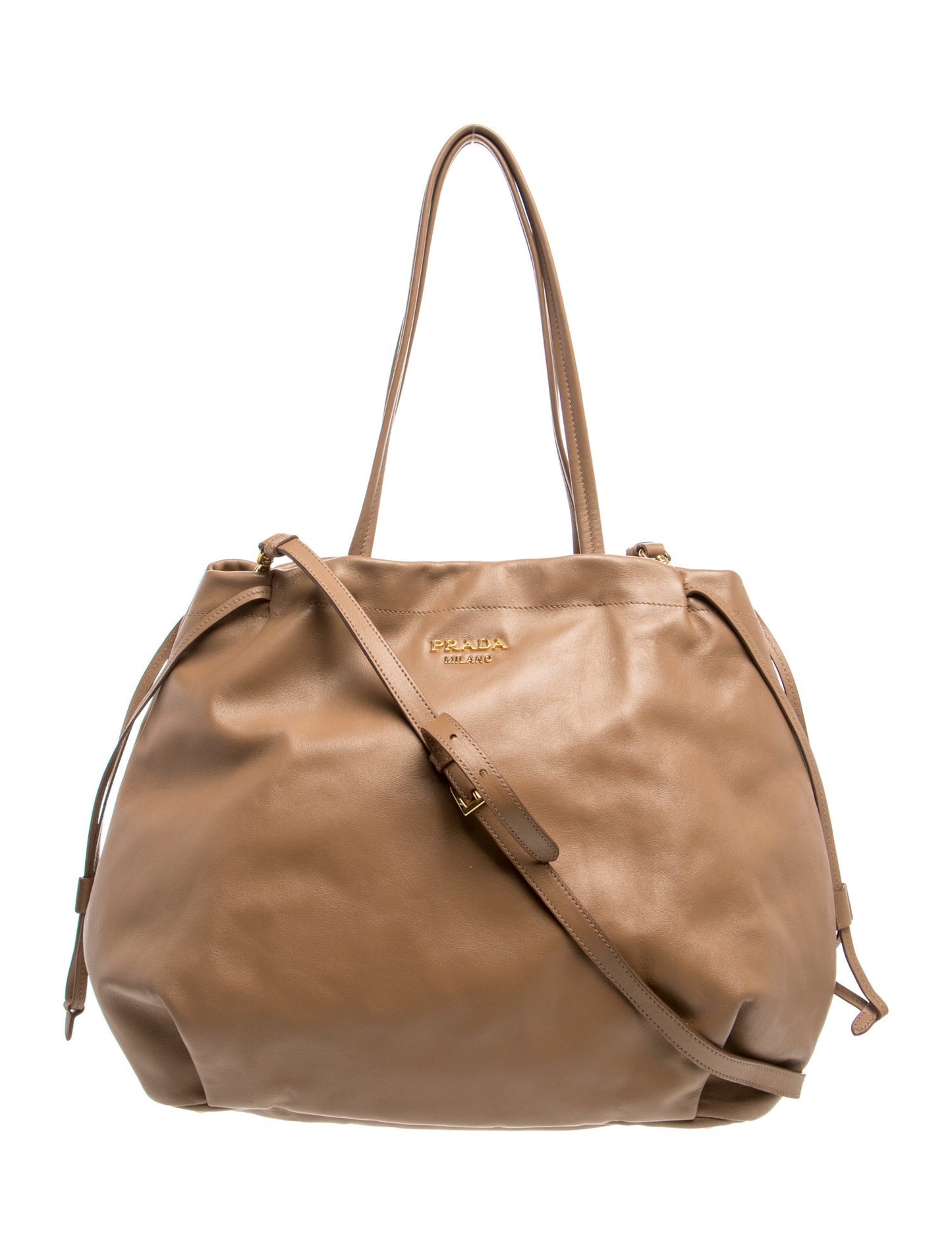 Prada Soft Calf Leather Tote