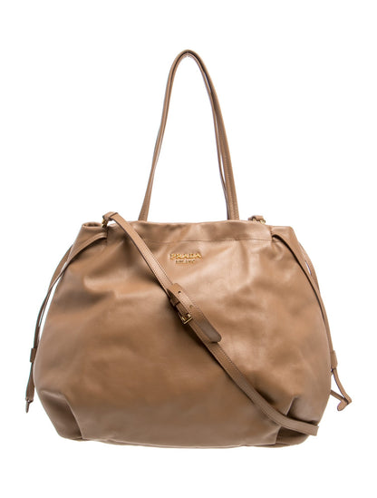 Prada Soft Calf Leather Tote