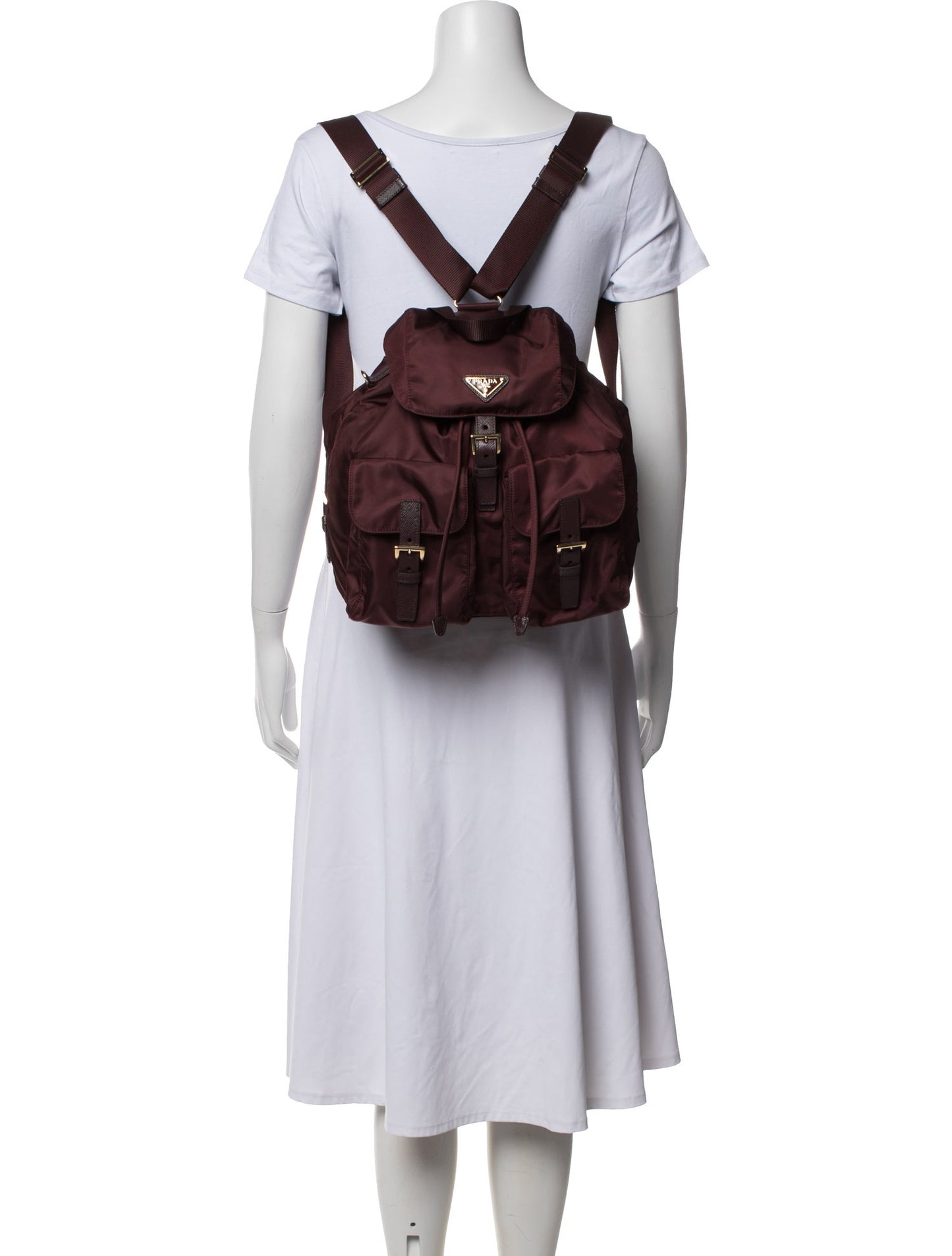 Prada Vela Nylon Backpack