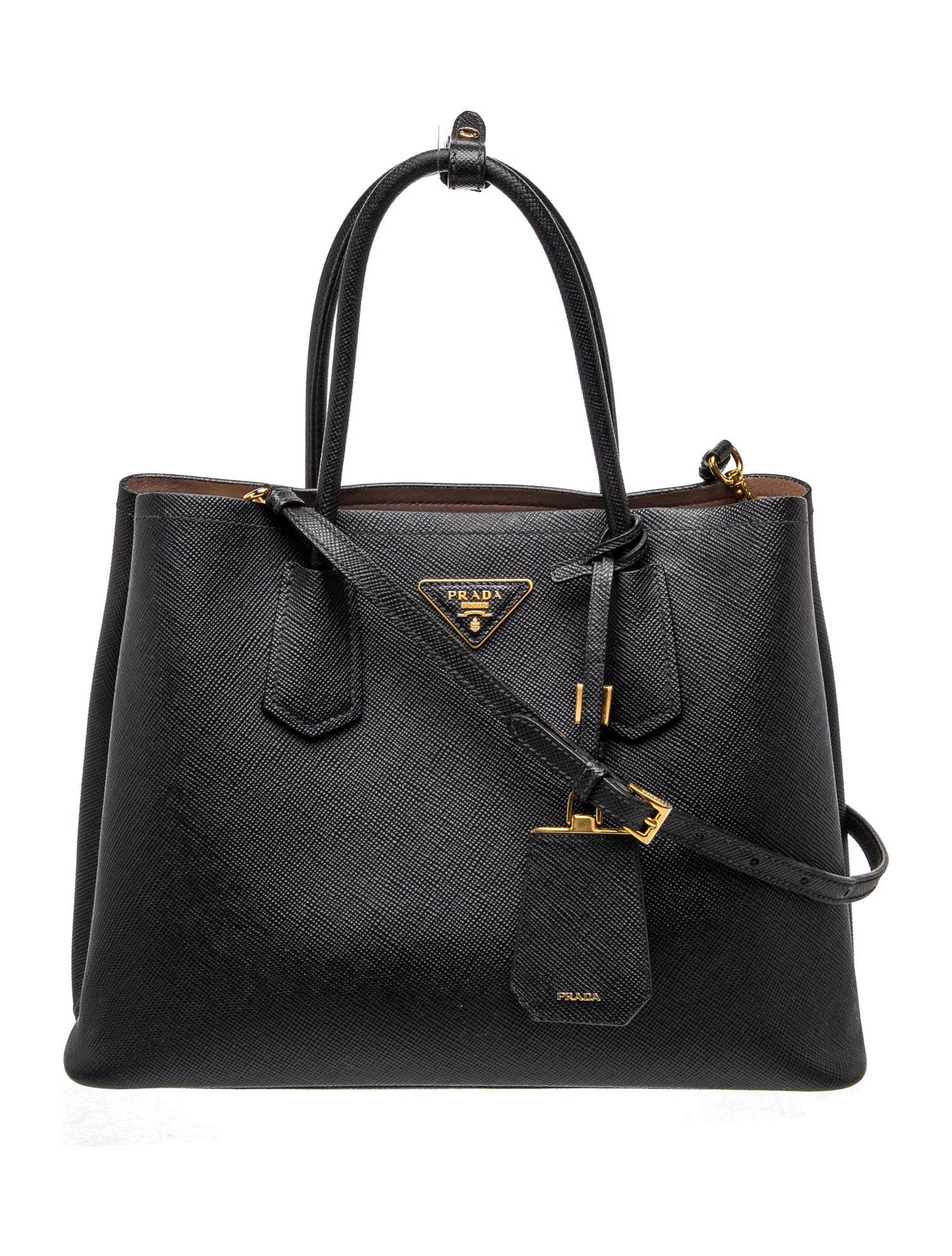 Prada Signature Double Tote