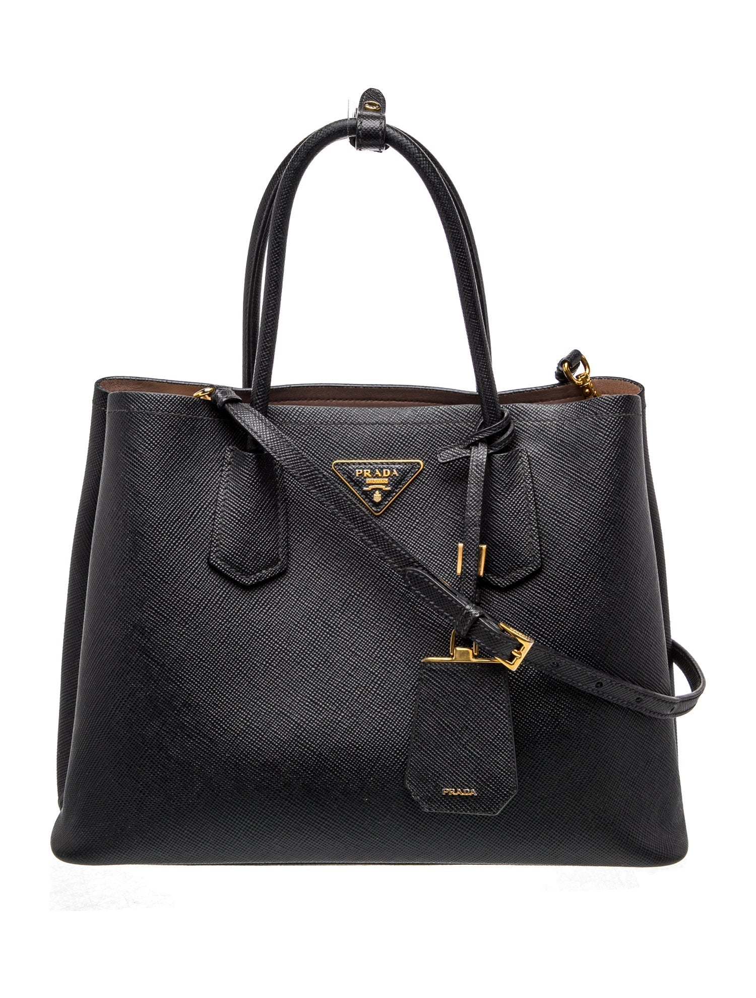 Prada Signature Double Tote