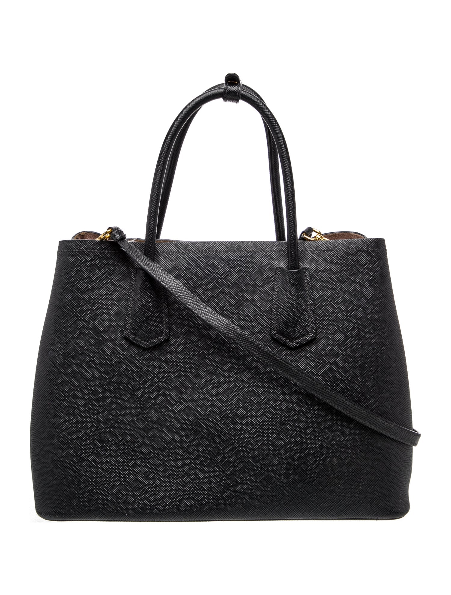 Prada Signature Double Tote