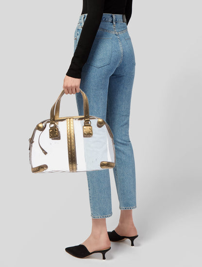 Michael Kors PVC Top Handle Bag