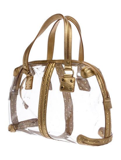 Michael Kors PVC Top Handle Bag