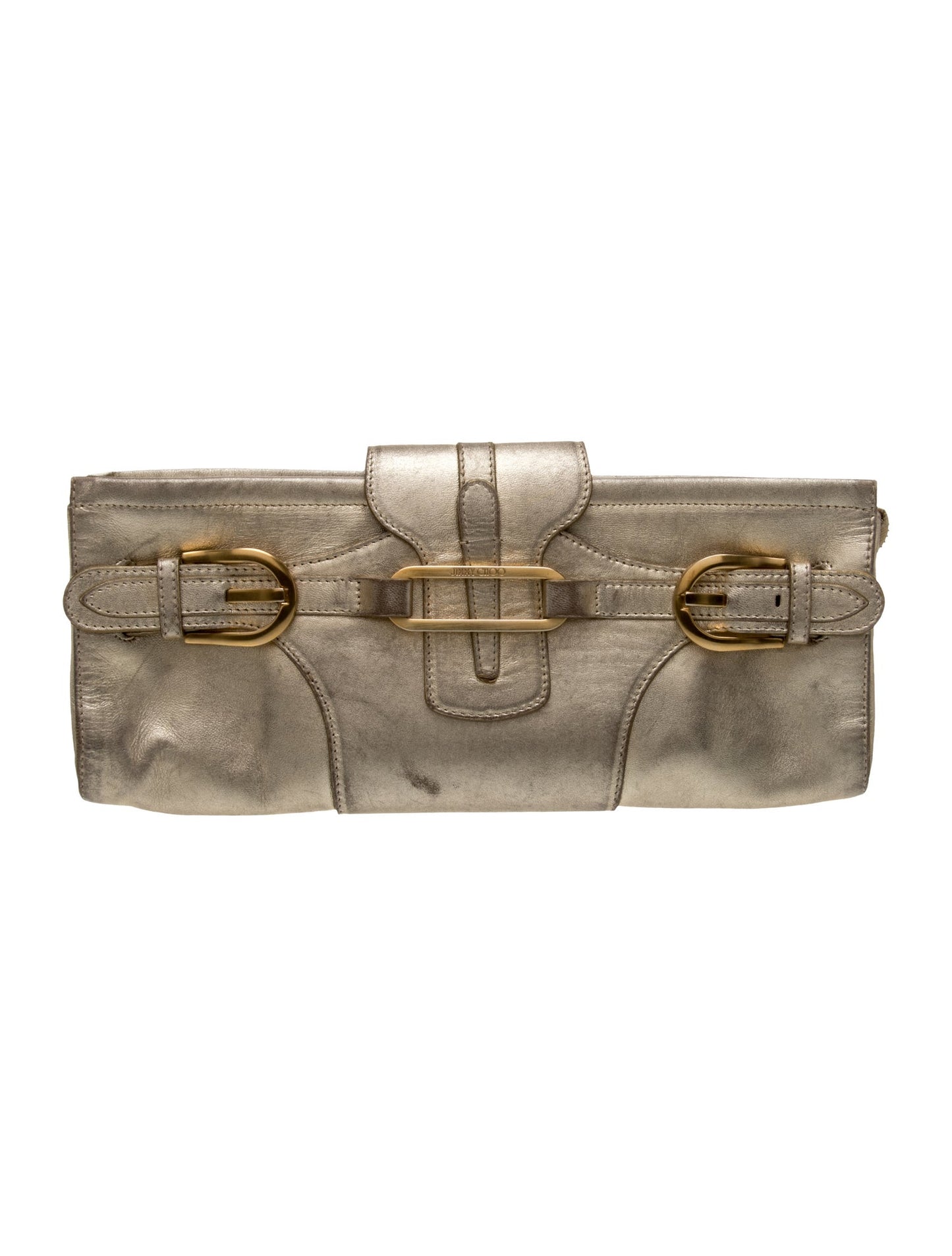 Jimmy Choo Leather Clutch