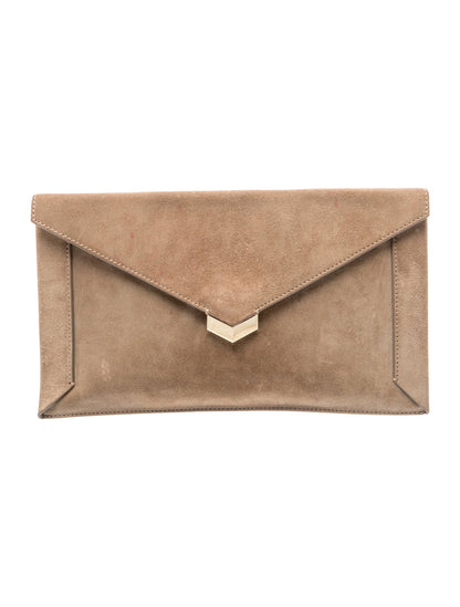 Jimmy Choo Suede Clutch