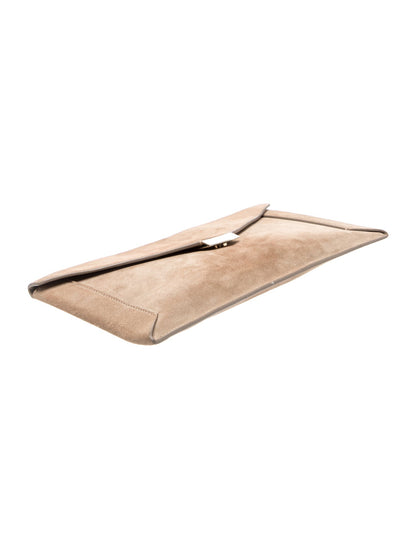 Jimmy Choo Suede Clutch