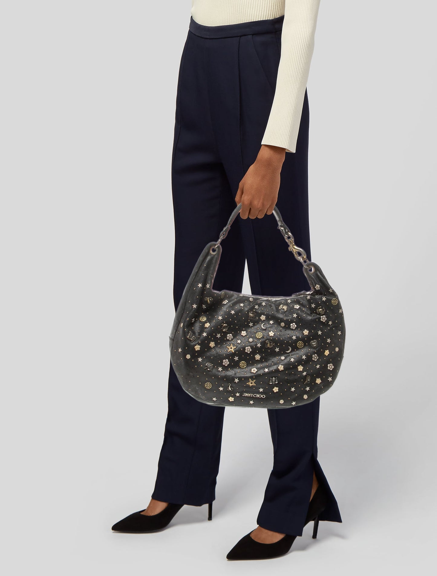 Jimmy Choo Leather Hobo