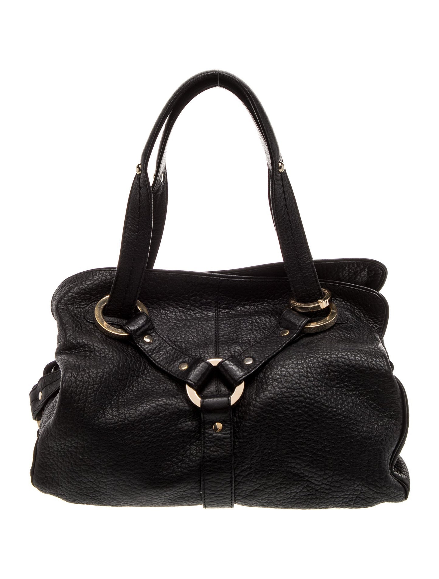 Jimmy Choo Leather Shoulder Bag Large