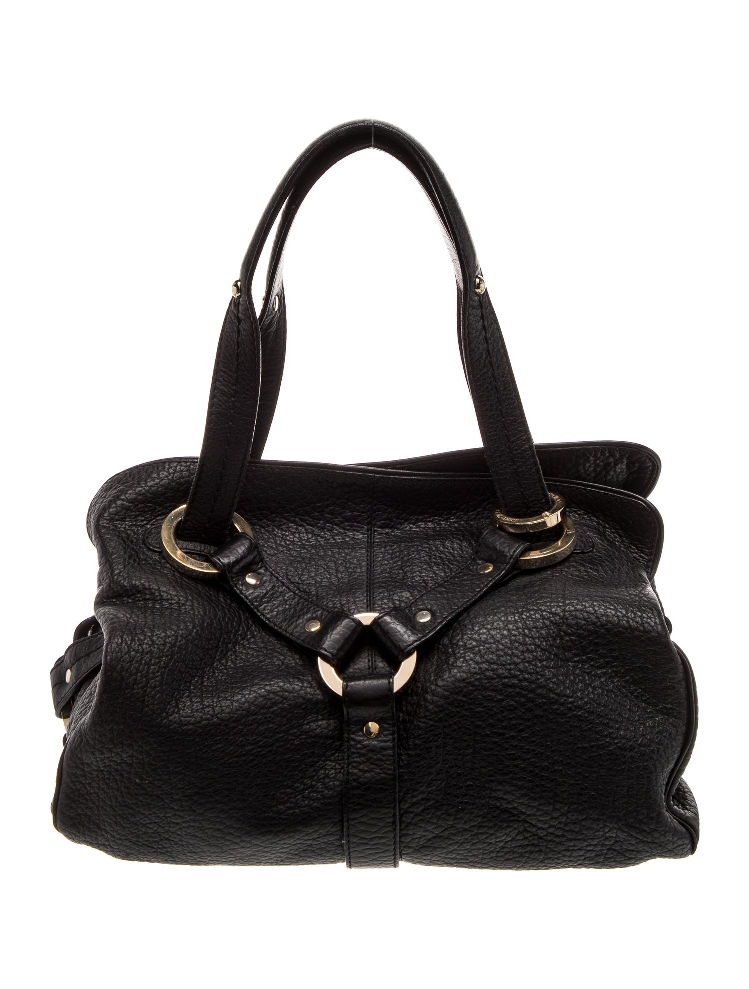 Jimmy Choo Leather Shoulder Bag Large