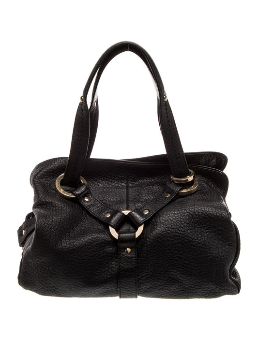 Jimmy Choo Leather Shoulder Bag Large