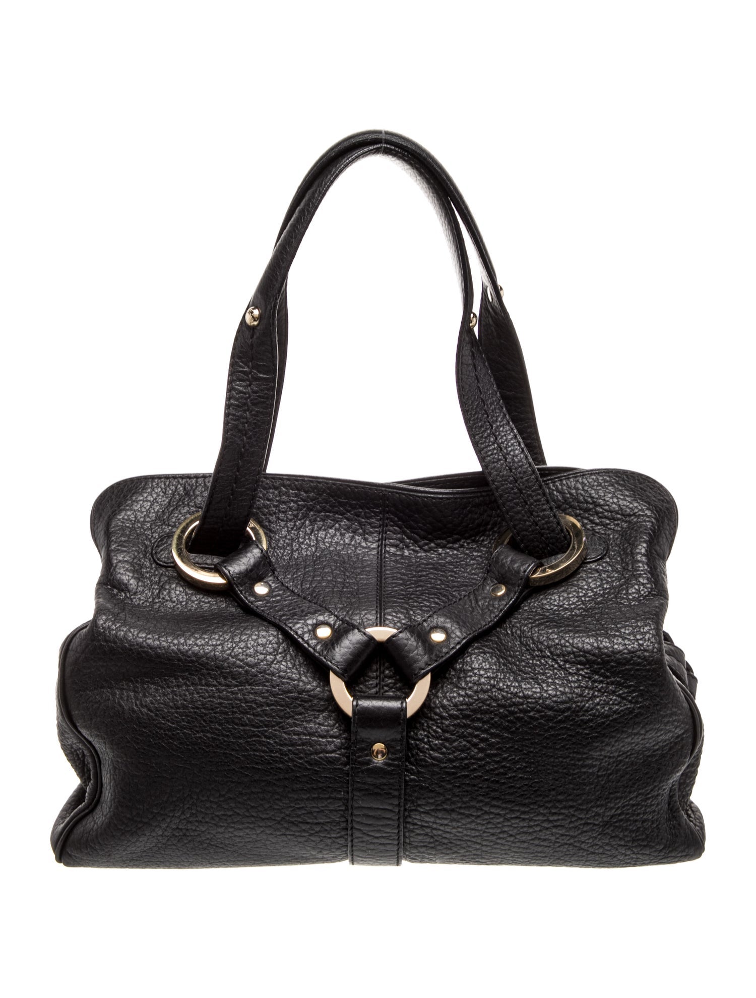 Jimmy Choo Leather Shoulder Bag Large