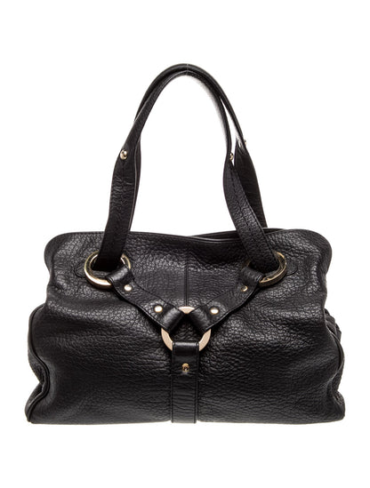 Jimmy Choo Leather Shoulder Bag Large