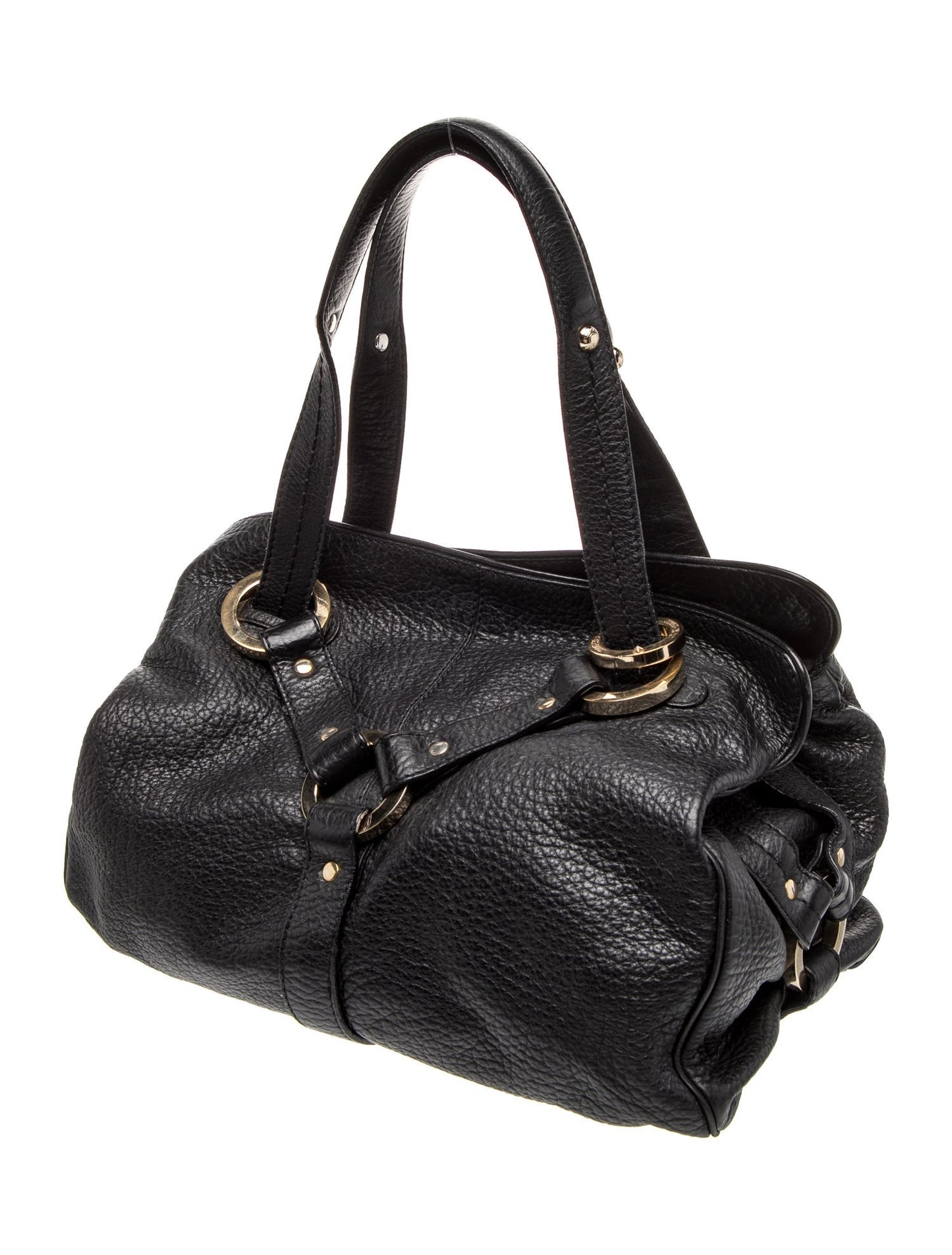 Jimmy Choo Leather Shoulder Bag Large