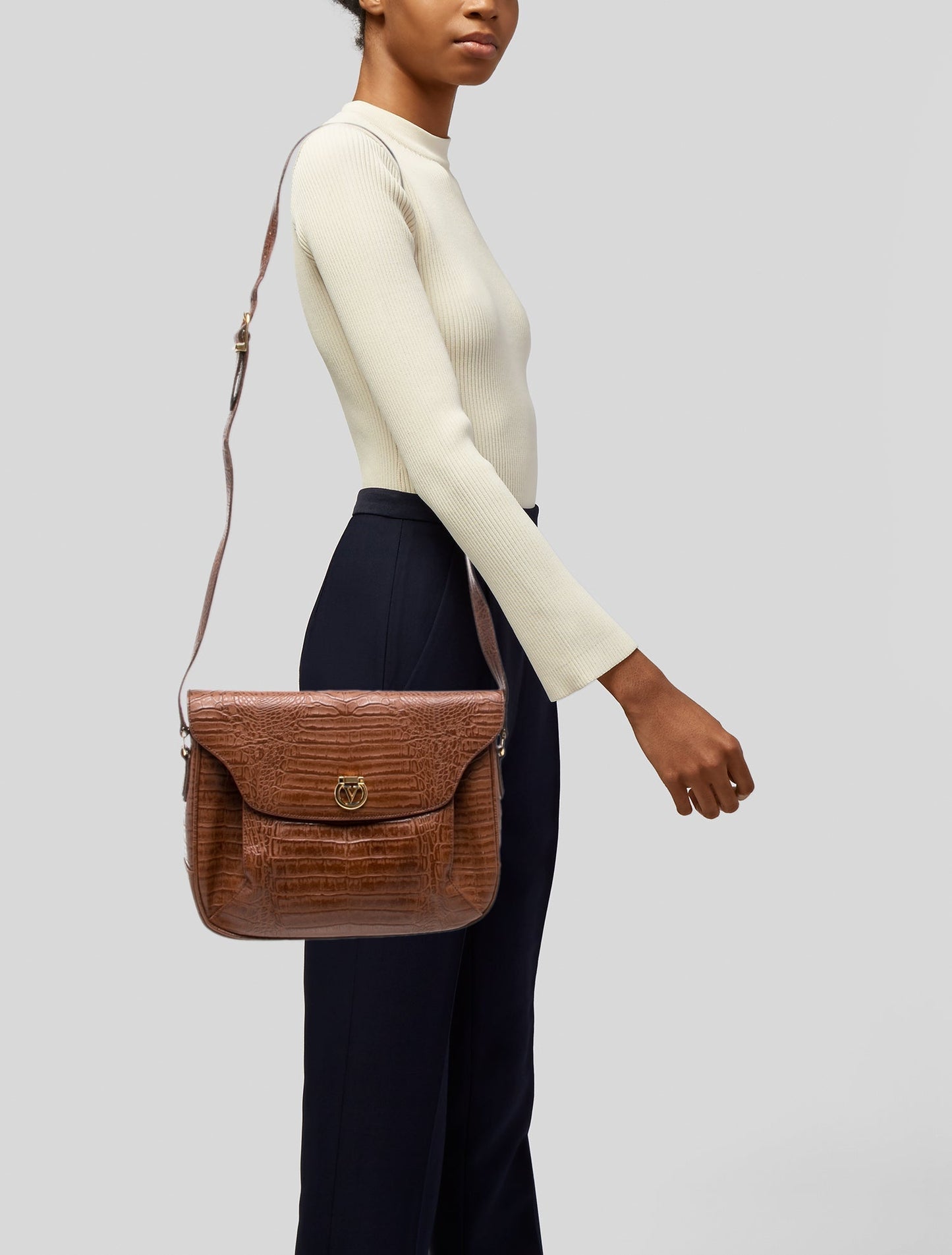 Valentino Vlogo Crossbody Bag Vintage