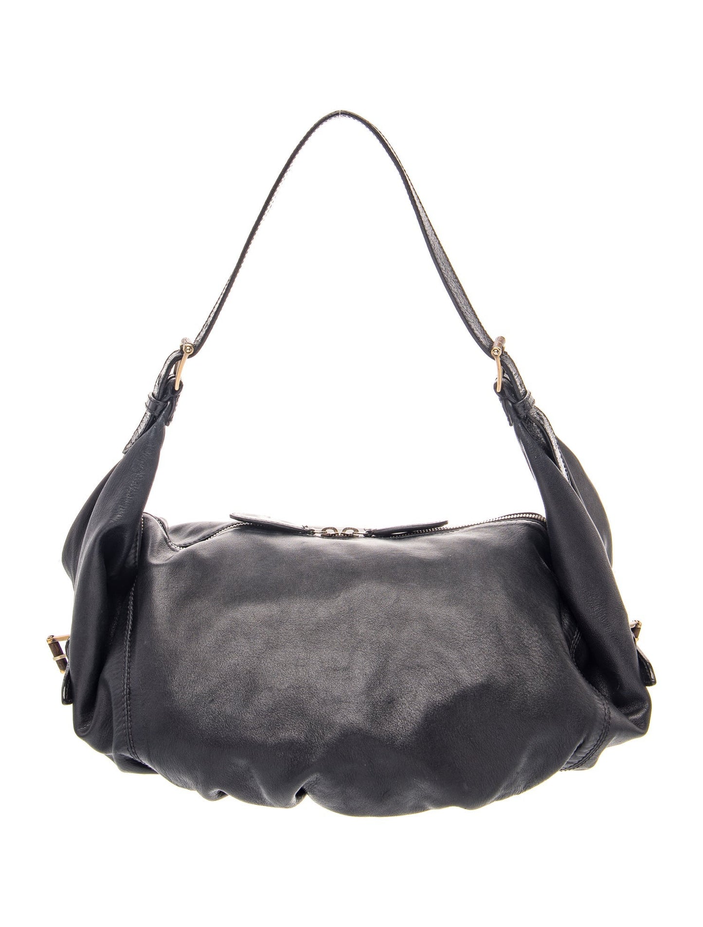 Valentino Leather Hobo Vintage