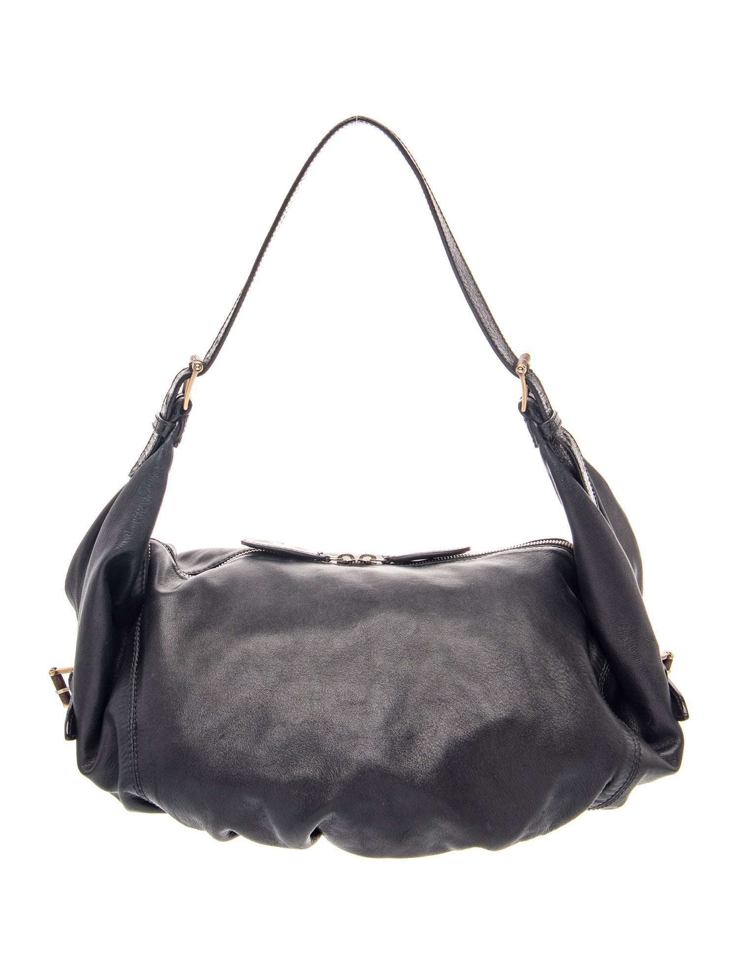 Valentino Leather Hobo Vintage