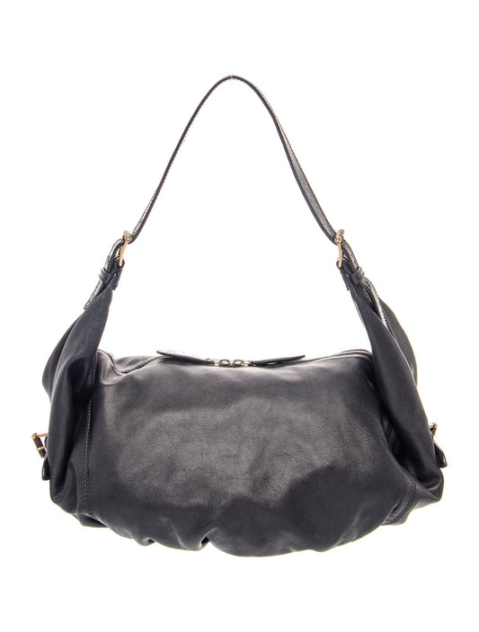 Valentino Leather Hobo Vintage