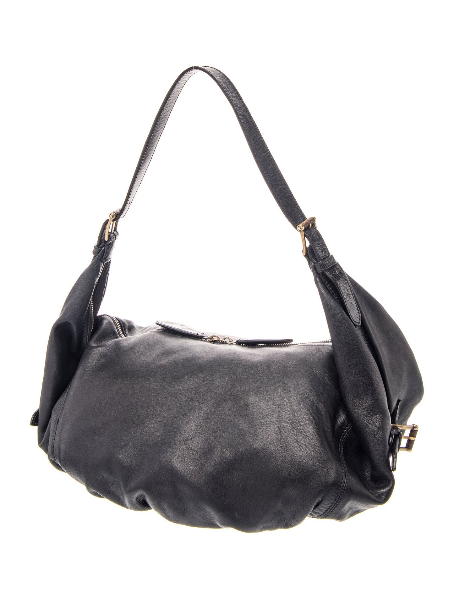 Valentino Leather Hobo Vintage