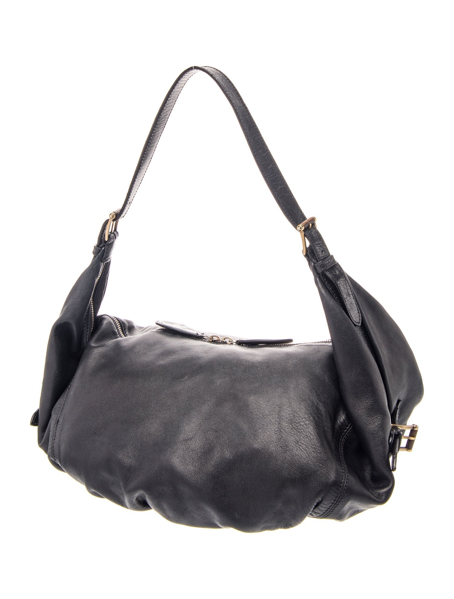 Valentino Leather Hobo Vintage