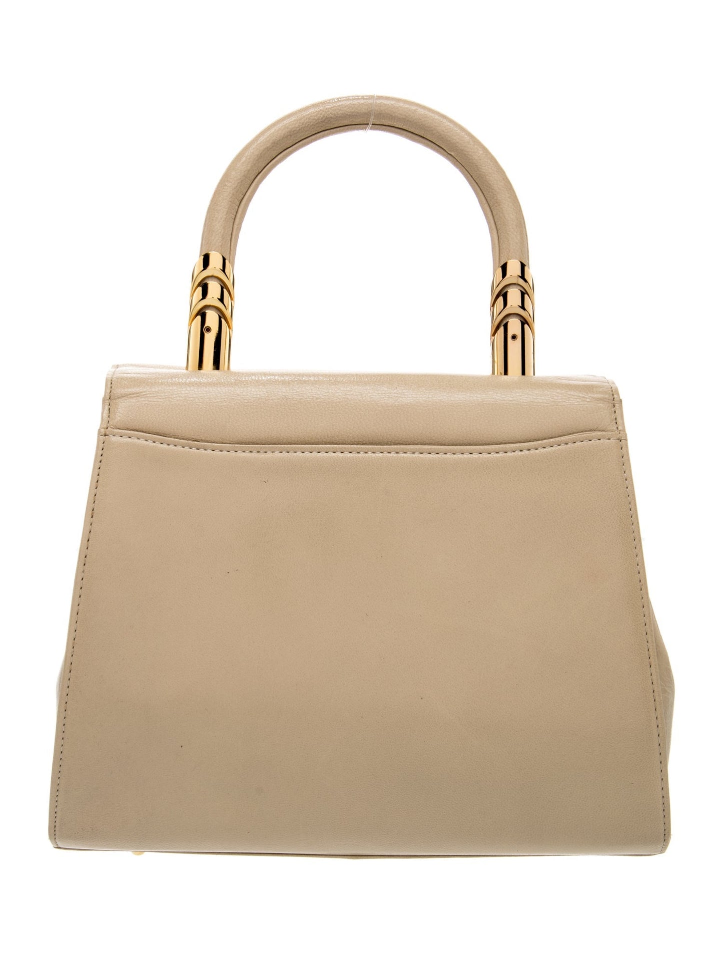 Valentino Leather Top Handle Bag
