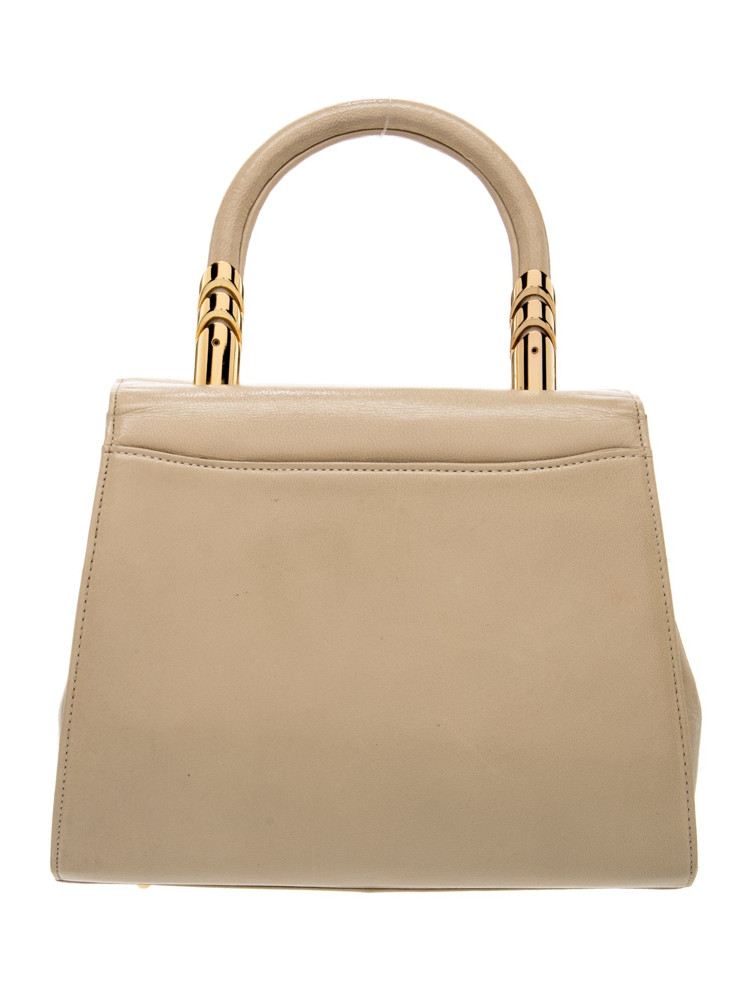 Valentino Leather Top Handle Bag