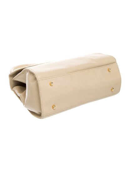 Valentino Leather Top Handle Bag