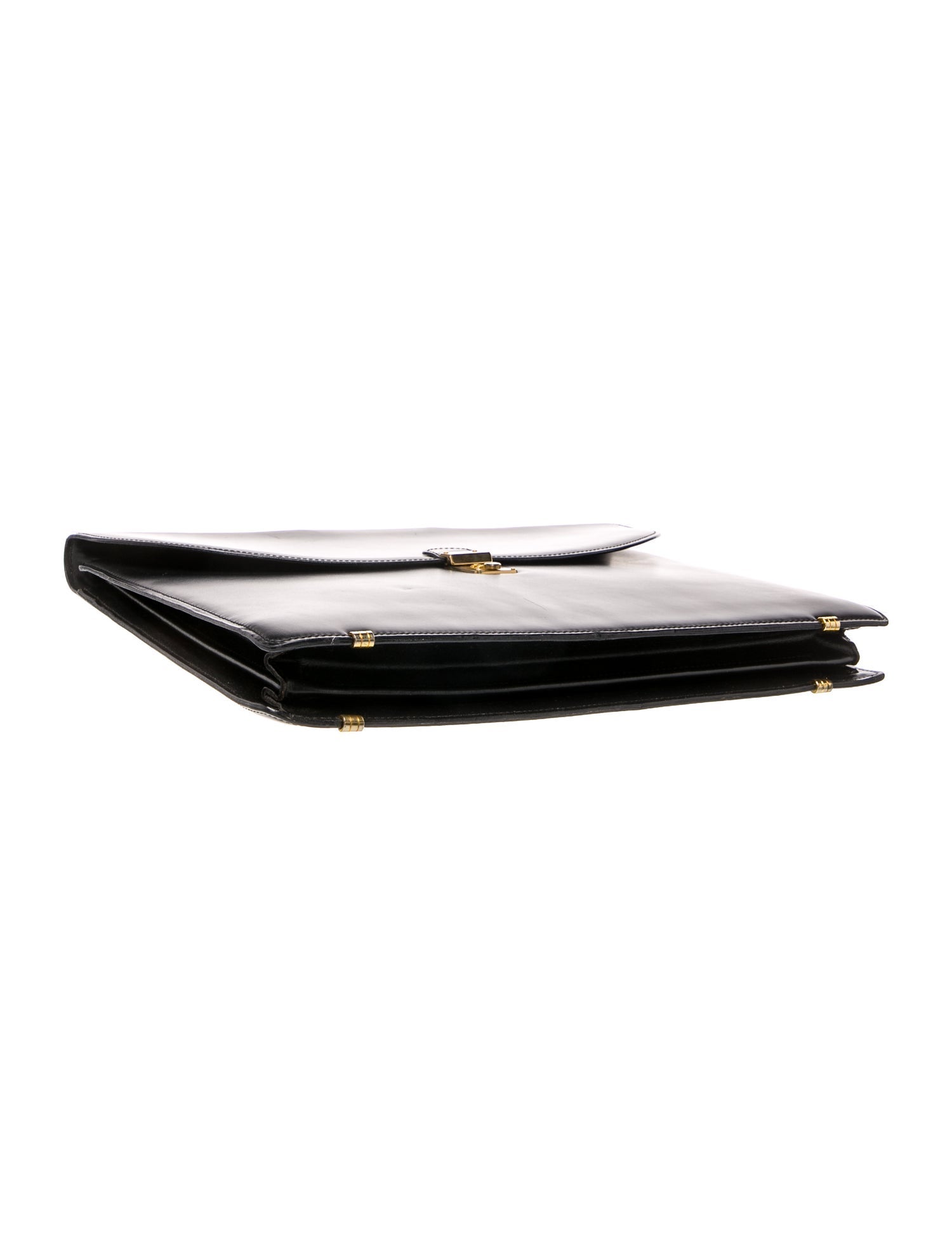 Valentino Leather Briefcase Vintage
