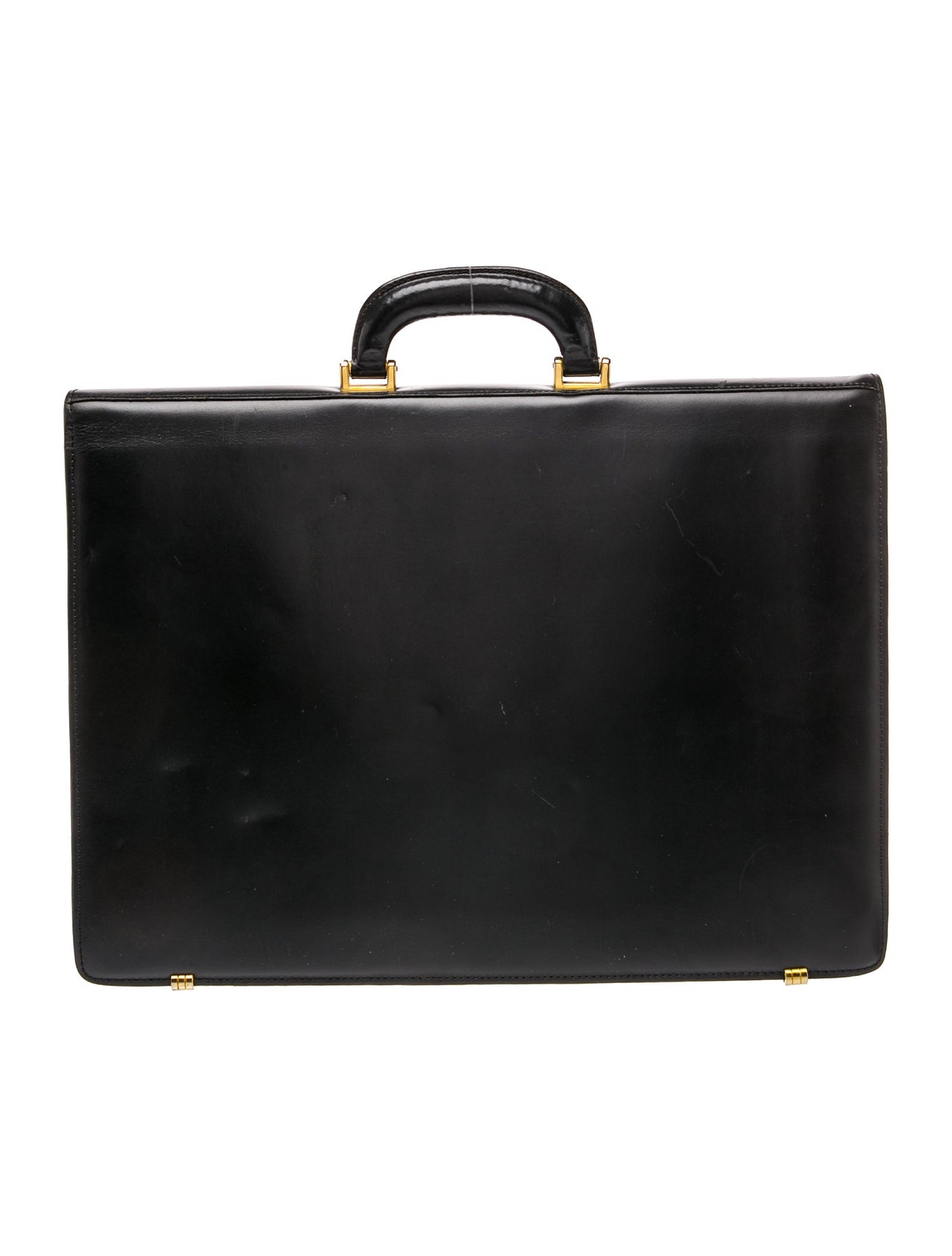 Valentino Leather Briefcase Vintage