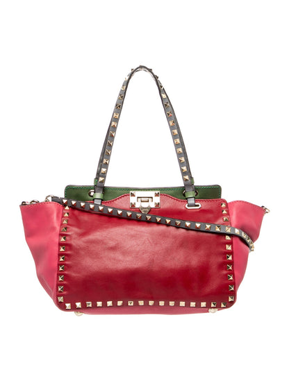 Valentino Rockstud Top Handle Bag