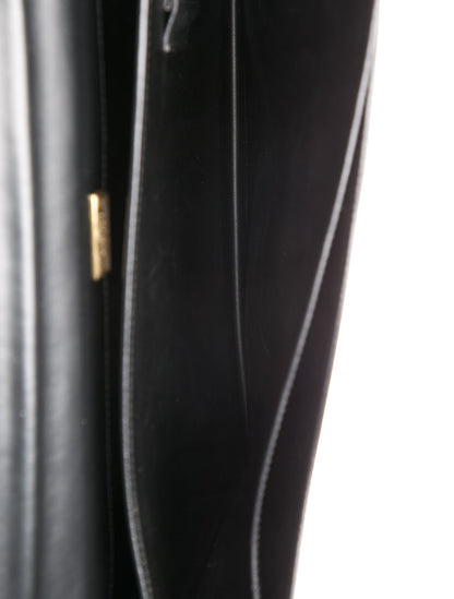 Valentino Leather Briefcase Vintage