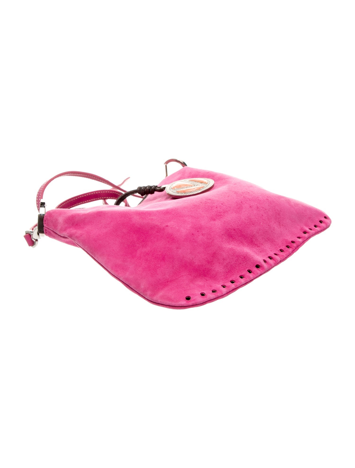 Valentino Suede Shoulder Bag Vintage