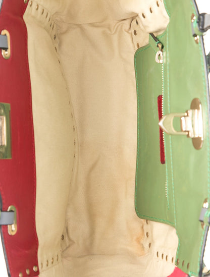 Valentino Rockstud Top Handle Bag