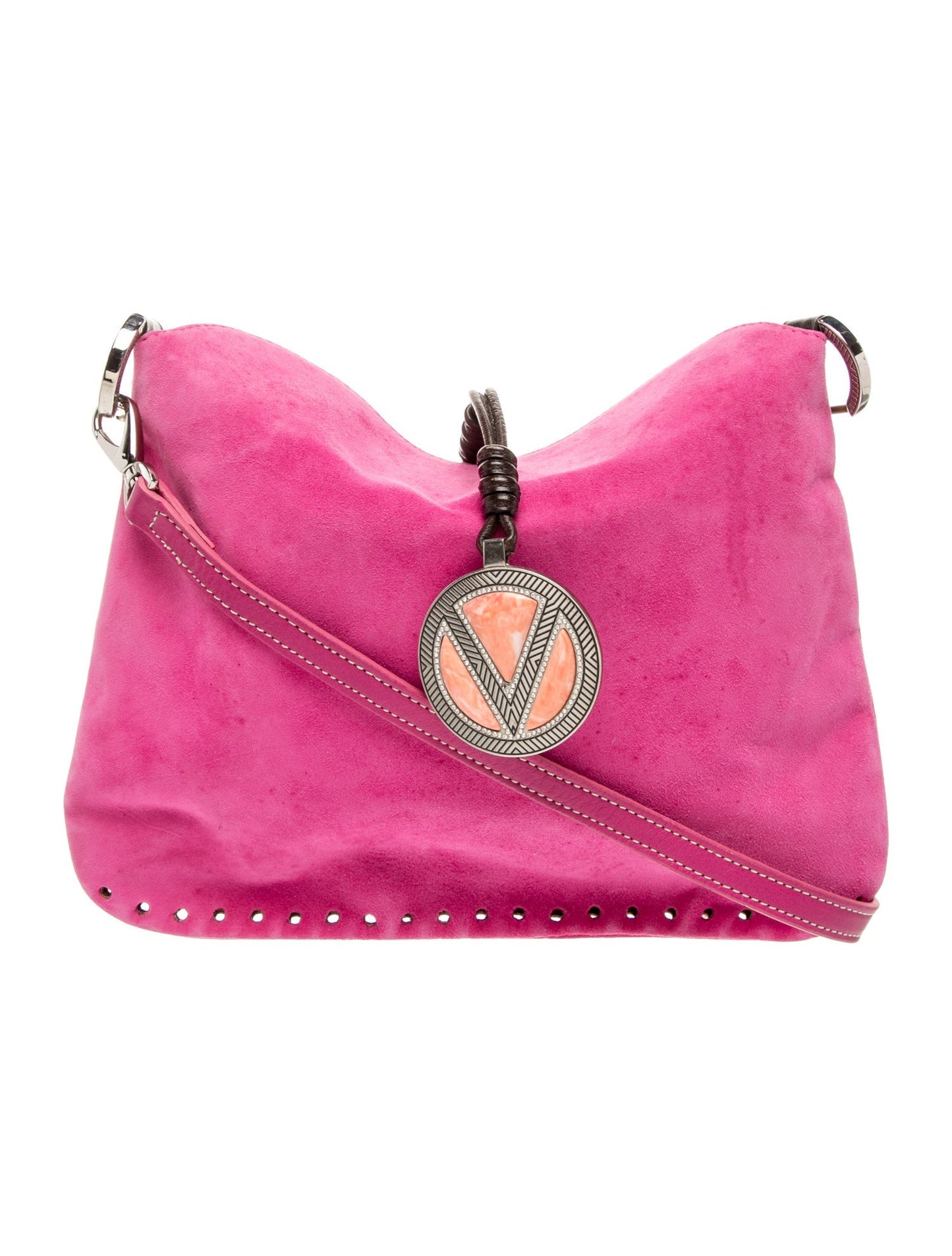 Valentino Suede Shoulder Bag Vintage