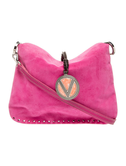Valentino Suede Shoulder Bag Vintage