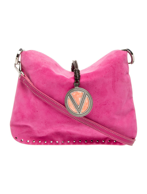 Valentino Suede Shoulder Bag Vintage