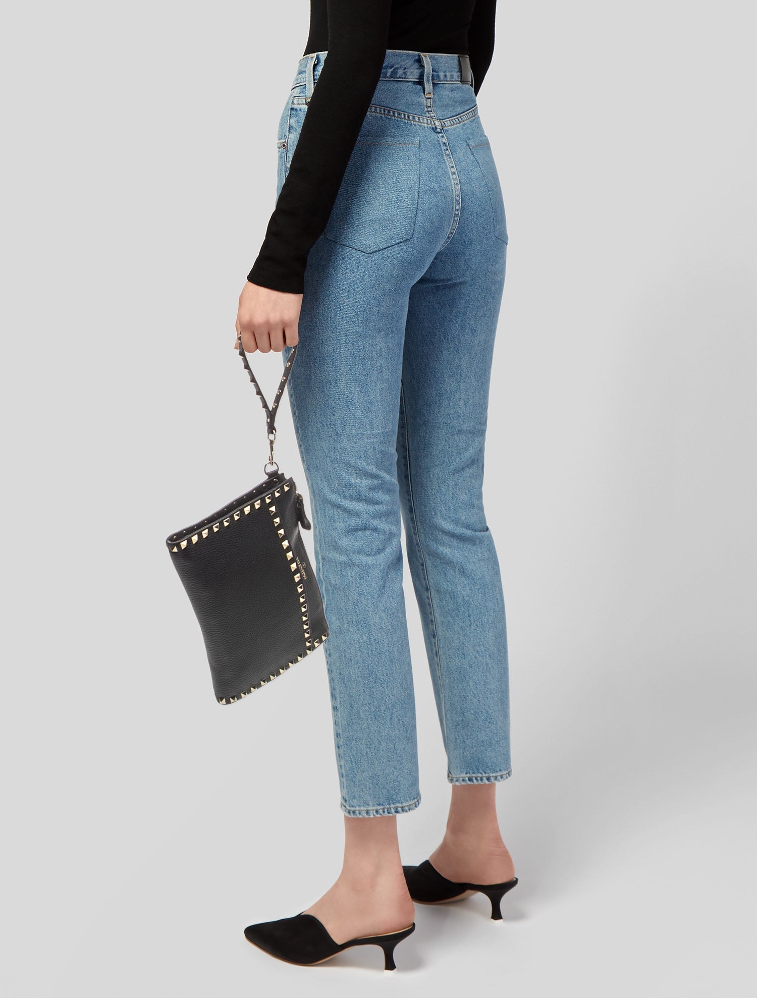 Valentino Rockstud Clutch