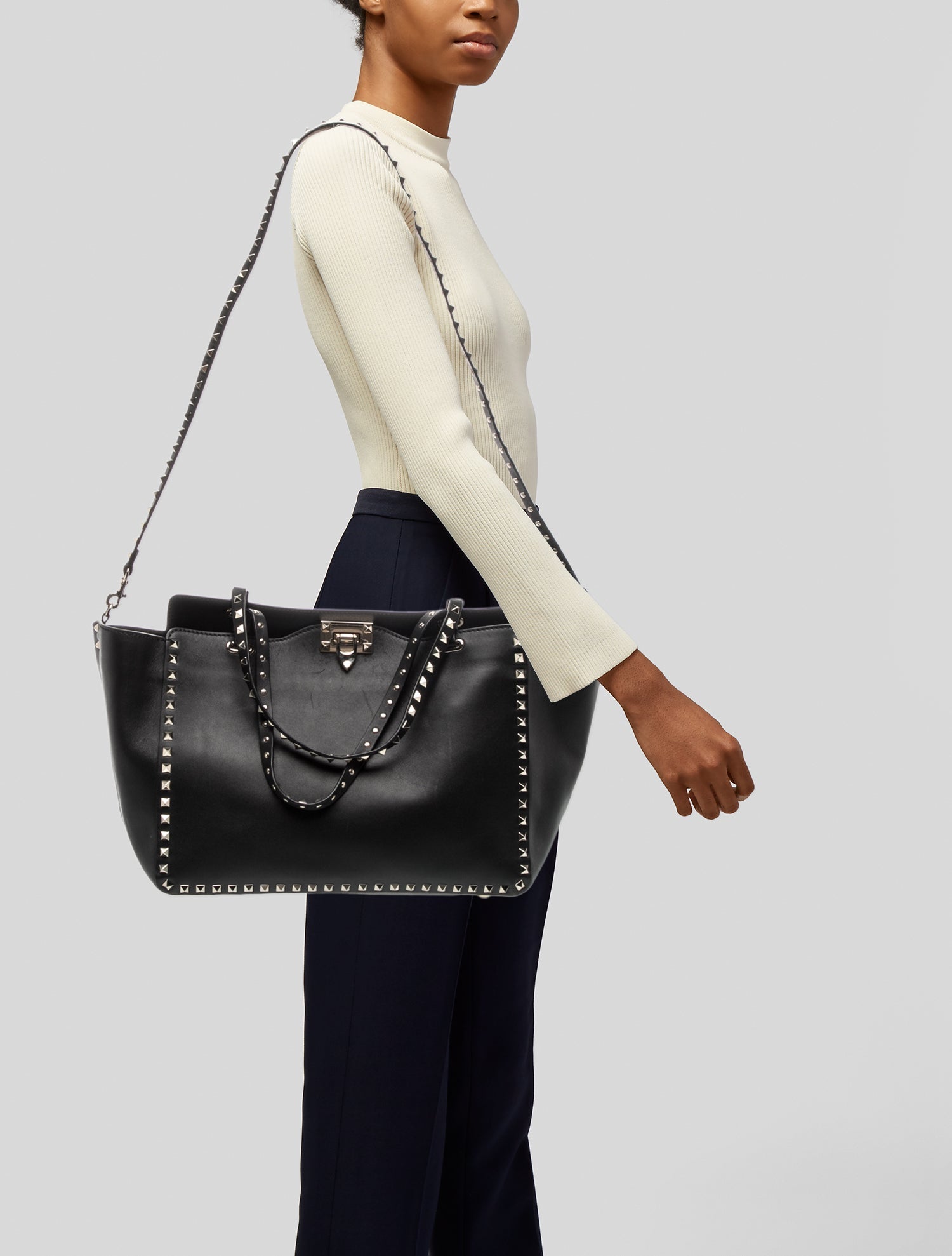 Valentino Rockstud Tote