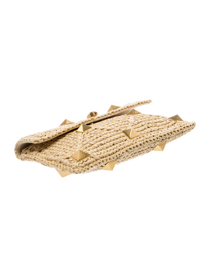Valentino Roman Stud Clutch