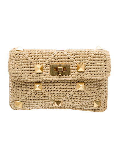 Valentino Roman Stud Clutch