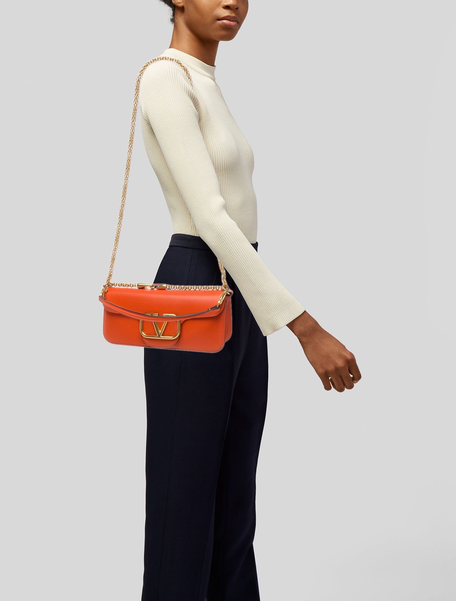Valentino Leather Crossbody Bag