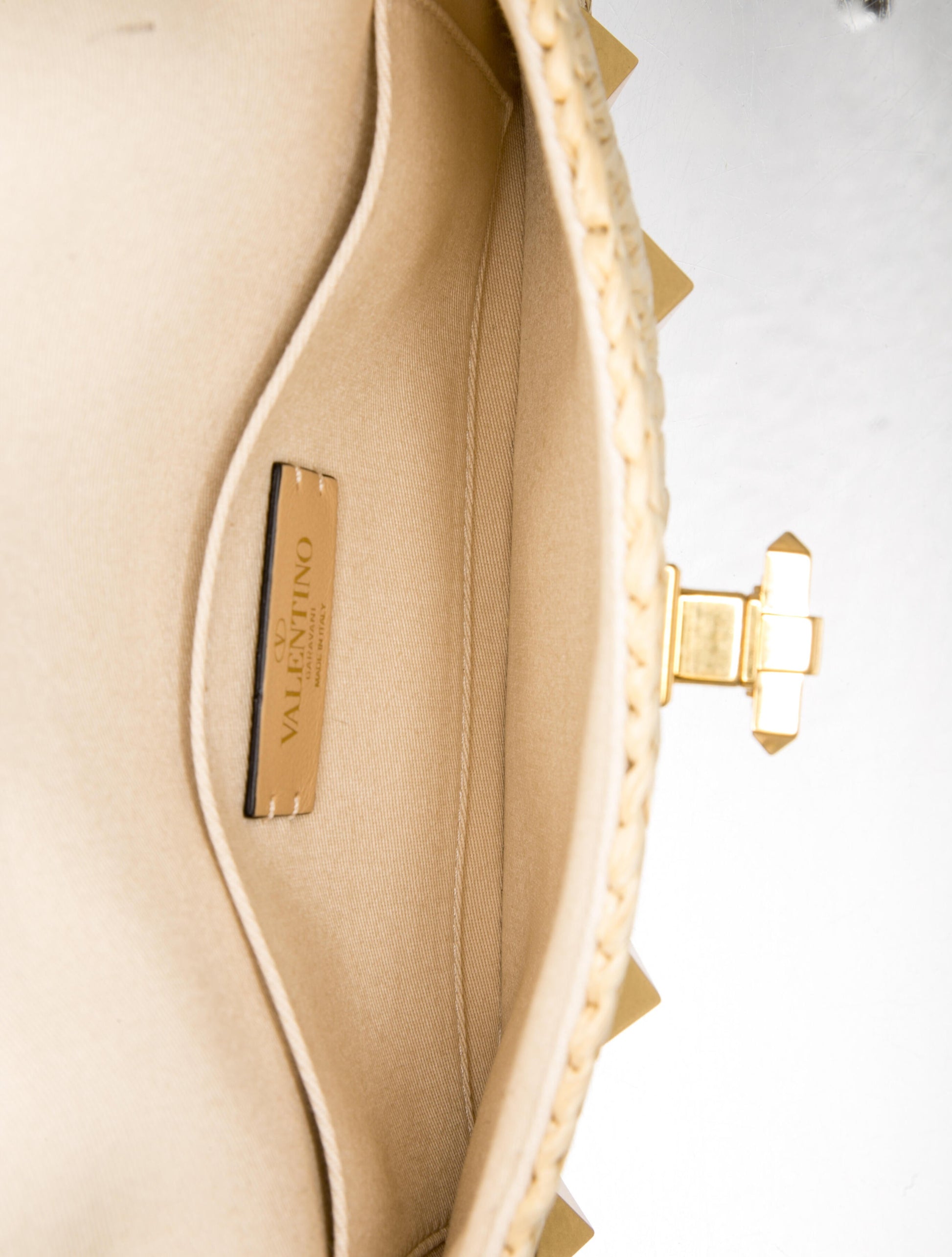 Valentino Roman Stud Clutch