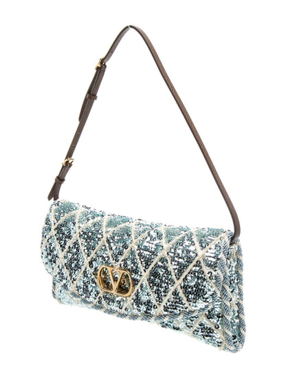 Valentino Sequins Shoulder Bag
