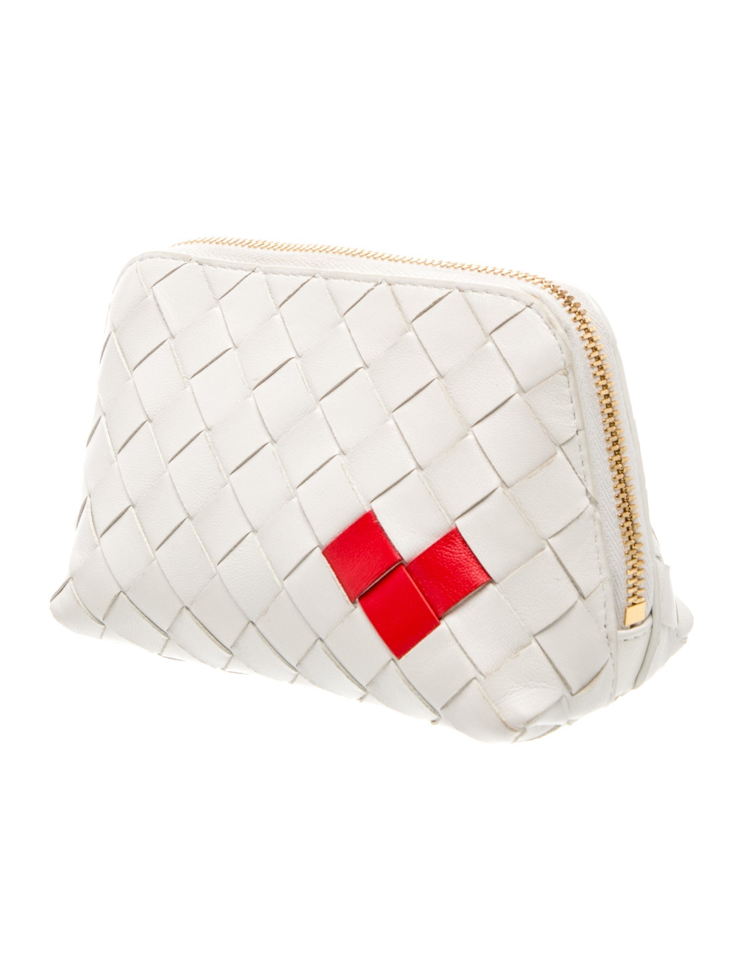 Bottega Veneta Leather Cosmetic Bag